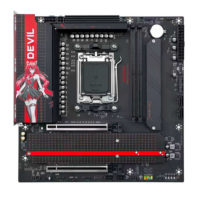 لوحة أم JGINYUE B650M Night De - مراجعة X870E Atx Motherboard وسعره